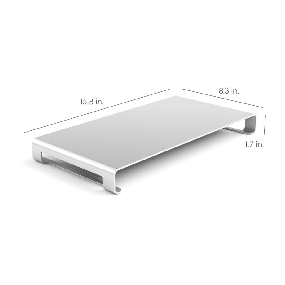 Satechi Slim Aluminum Monitor Stand silver