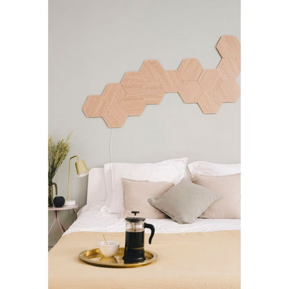 Nanoleaf Elements Wood Look Hexagons Starter Kit - 13 PK