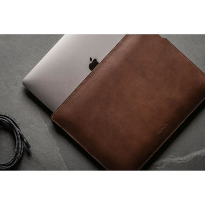 Nomad MacBook Pro Sleeve Rustic Brown Leather 16-Inch