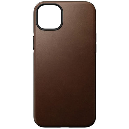 Nomad Modern Leather Case iPhone 14 Plus Rustic Brown