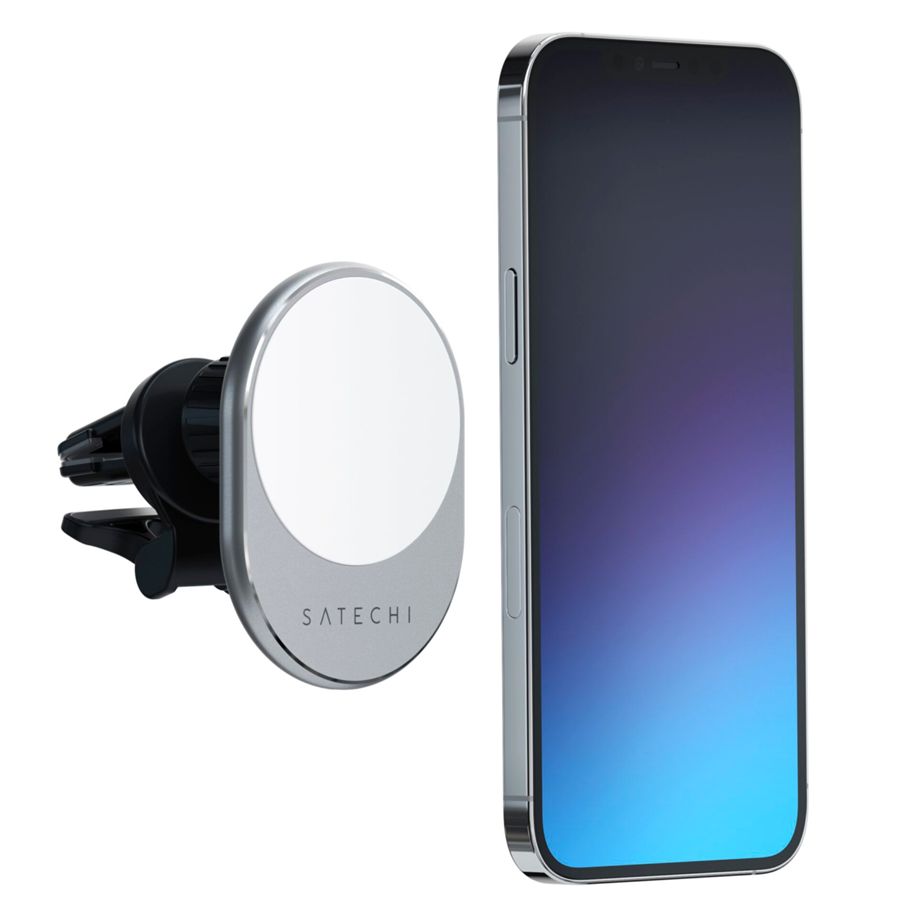 Satechi Magnetic Wireless Car Charger space gray