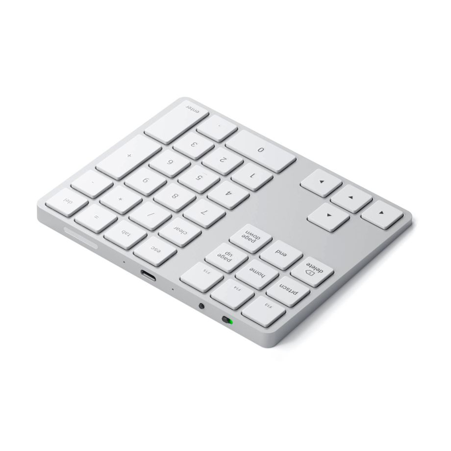 Satechi Extended Wireless Keypad Silver