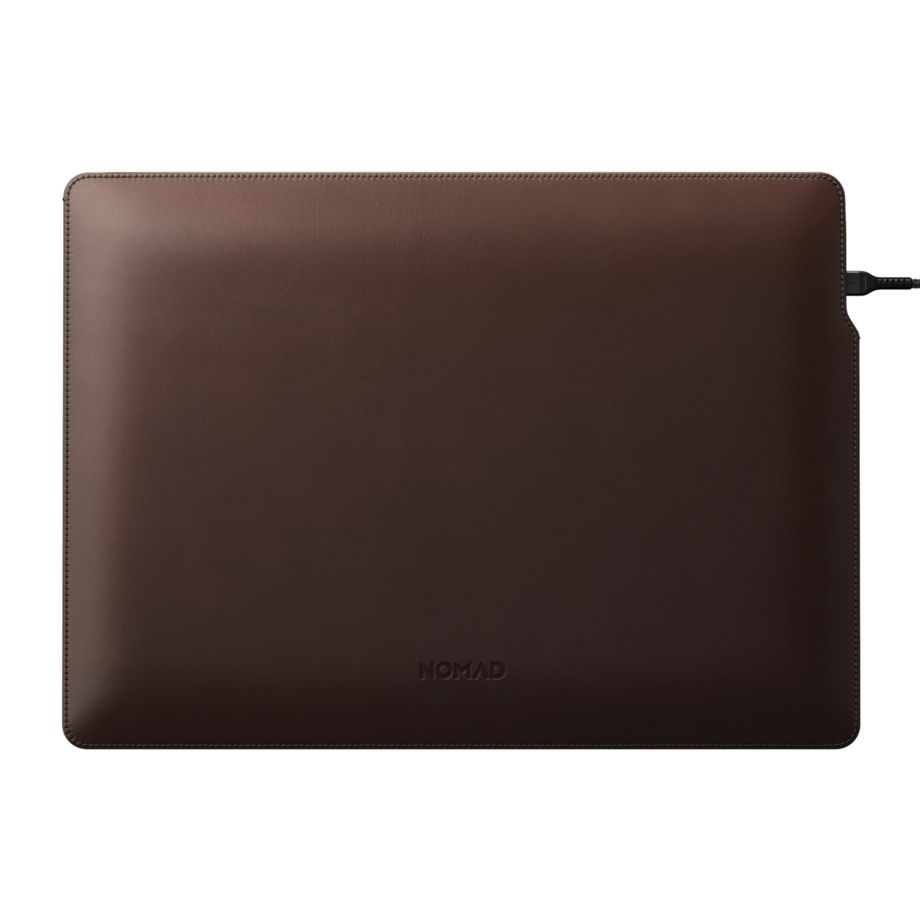 Nomad MacBook Pro Sleeve Rustic Brown Leather 16-Inch