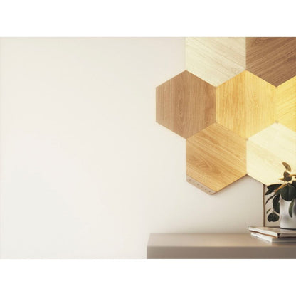 Nanoleaf Elements Wood Look Hexagons Starter Kit - 13 PK