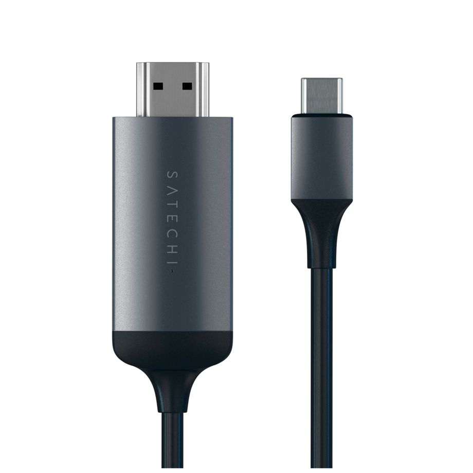 Satechi Type-C zu 4K HDMI Kabel space gray