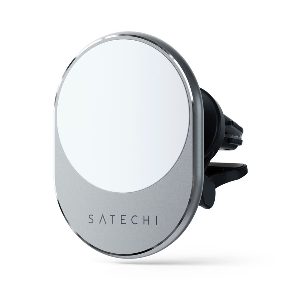 Satechi Magnetic Wireless Car Charger space gray