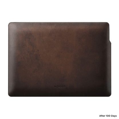 Nomad MacBook Pro Sleeve Rustic Brown Leather 16-Inch