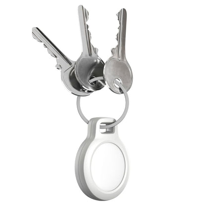 Nomad Rugged Keychain für AirTag White