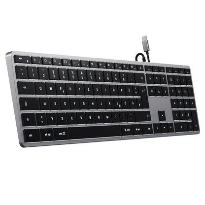 Satechi Slim W3 USB-C Wired Keyboard-DE (German)