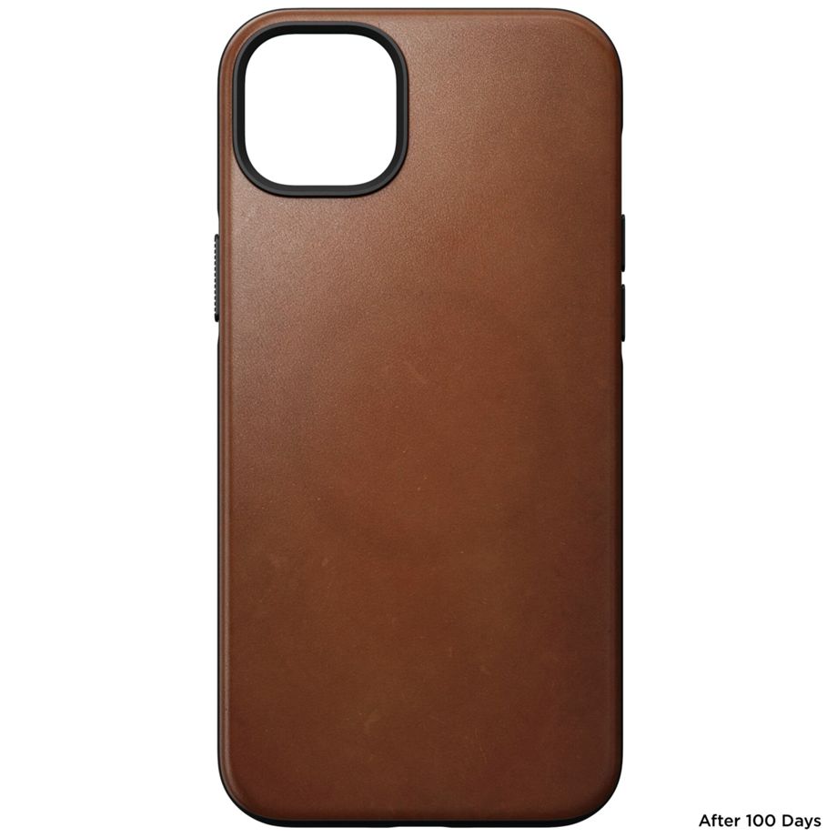 Nomad Modern Leather Case iPhone 14 Plus English Tan