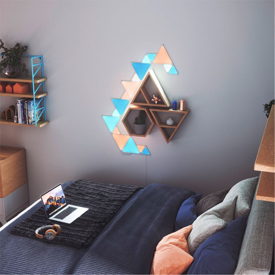 Nanoleaf Shapes Triangles Mini Expansion Pack - 10 PK