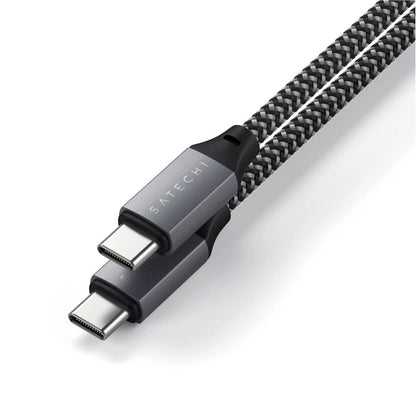 Satechi Type-C to Type-C Short Cable 25 cm space gray