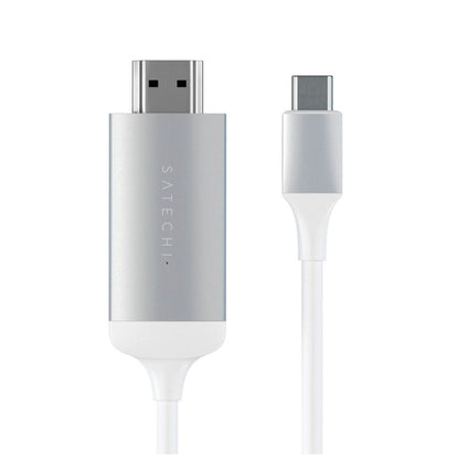 Satechi Type-C zu 4K HDMI Kabel silver