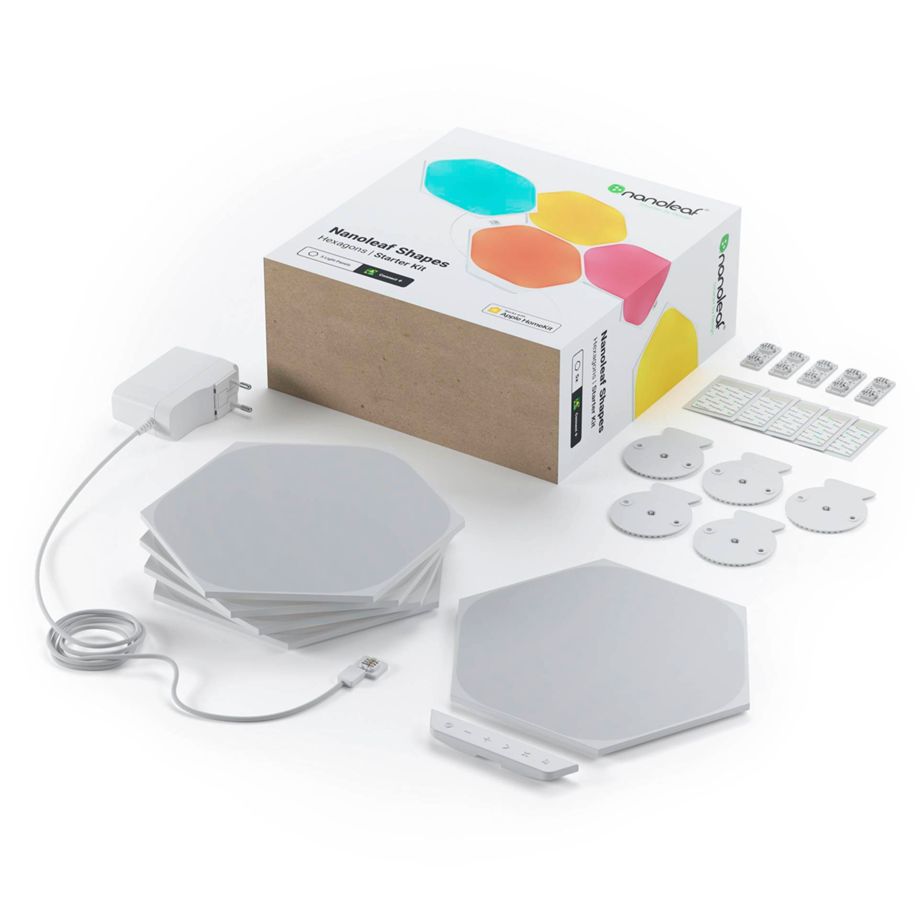 Nanoleaf Shapes Hexagons Starter Kit - 5 PK