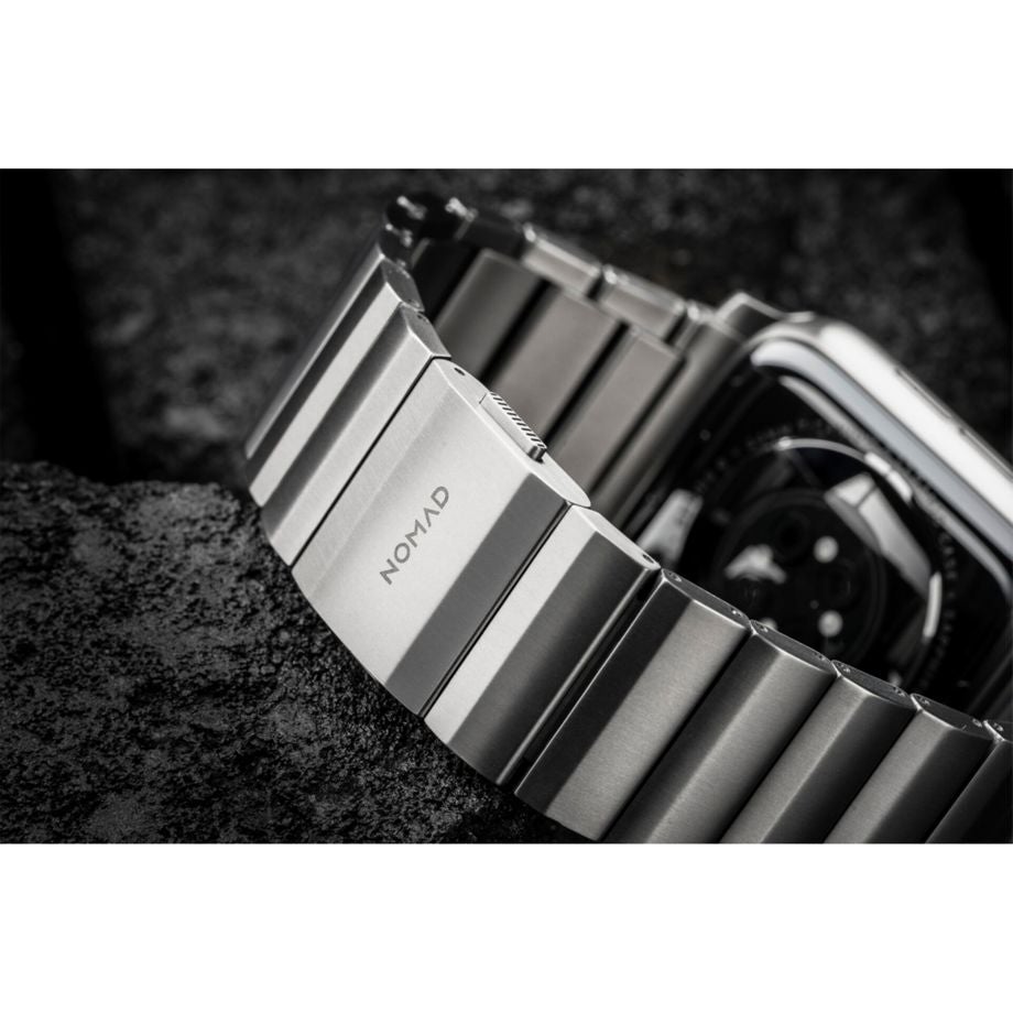 Nomad Strap Titanium Silver V2 42/44/45/49 mm