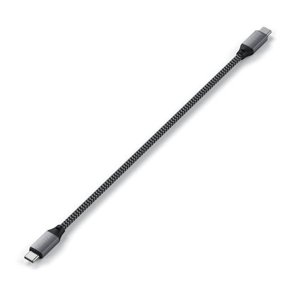 Satechi Type-C to Type-C Short Cable 25 cm space gray