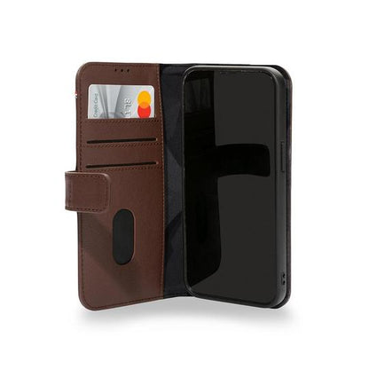 Decoded - Leather Detachable Wallet | iPhone 13 (6.1 inch) - Chocolate Brown