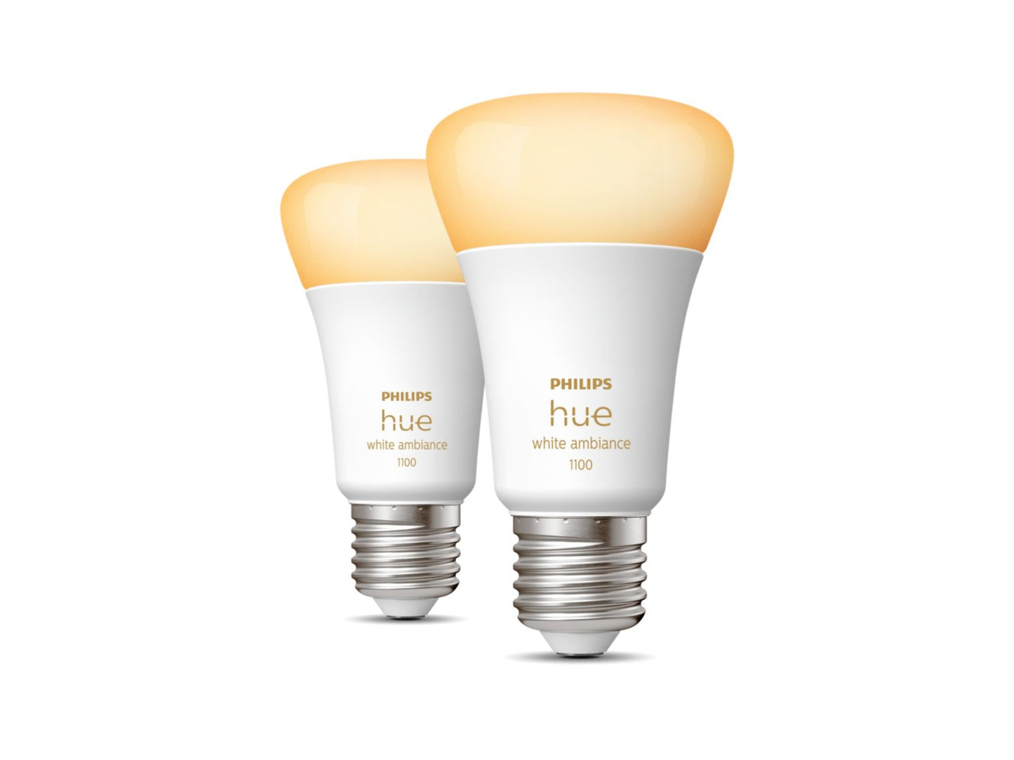Philips Hue White Ambiance E27 Doppelpack 75W