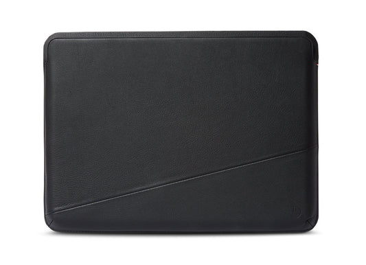 Decoded - Leather Frame Sleeve for Macbook 16 inch - Black