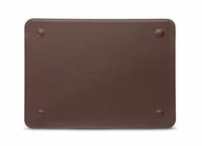 Decoded - Leather Frame Sleeve for Macbook 16 inch - Brown