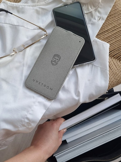 UPSTRÖM LÄDER - Wireless Charger (Grey)