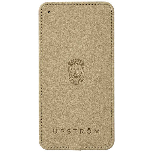 UPSTRÖM LÄDER - Wireless Charger (Sand)